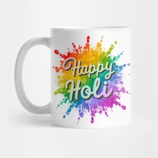 Happy Holi Celebration India Hindu Matching Men Women Kids Mug